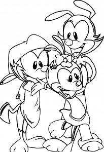 It S Time For Animaniacs Coloring Page