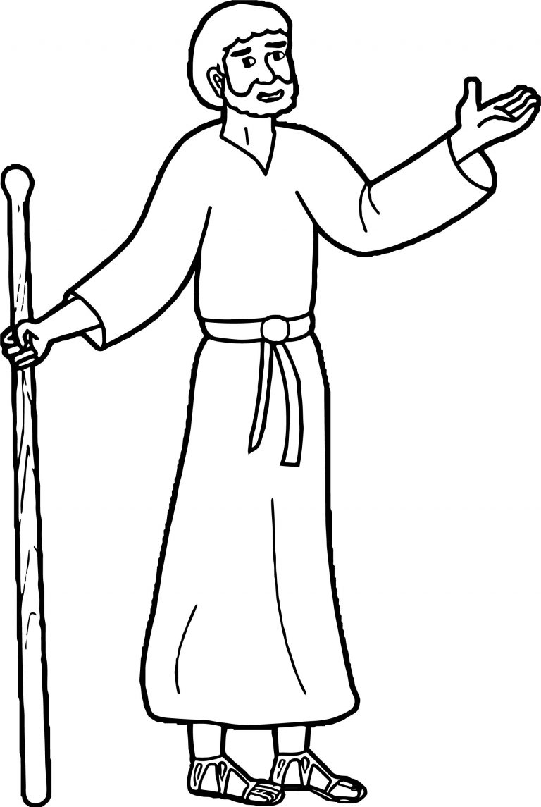 Jonadab Paul Of Tarsus Coloring Page - Wecoloringpage.com