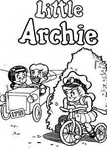 Little ARCHIE Coloring Page