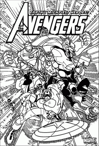 Reasons Why AVENGERS EARTHS MIGHTIEST HEROES Animated Cartoon Is The Funnest Easiest Way To Learn About The Marvel Universe Coloring Page