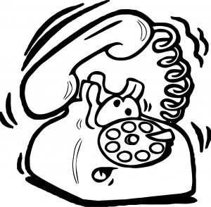 Telephone Email Frolland Coloring Page