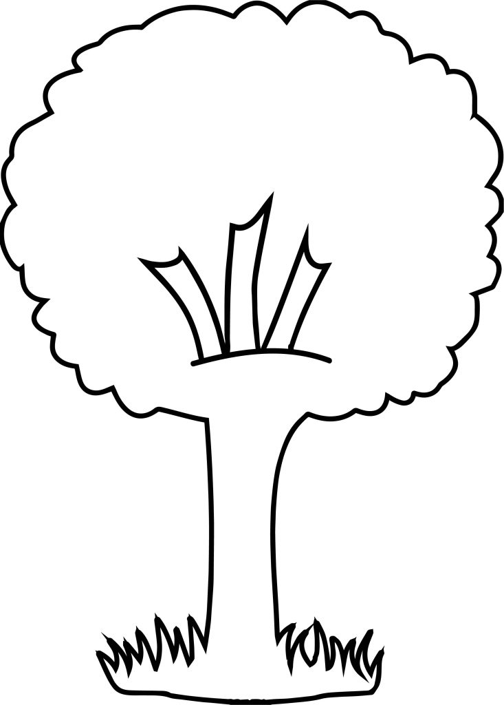 Victorious Apple Tree Coloring Page - Wecoloringpage.com