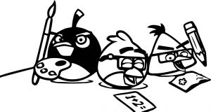 Angry Birds Wiki Coloring Page