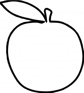 Apple Md Coloring Page