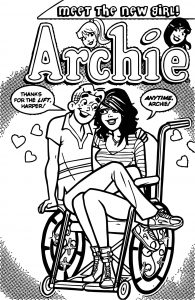 Archie Harper Comics Coloring Page