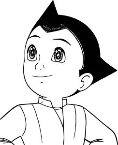 Astro Boy Ok Coloring Page