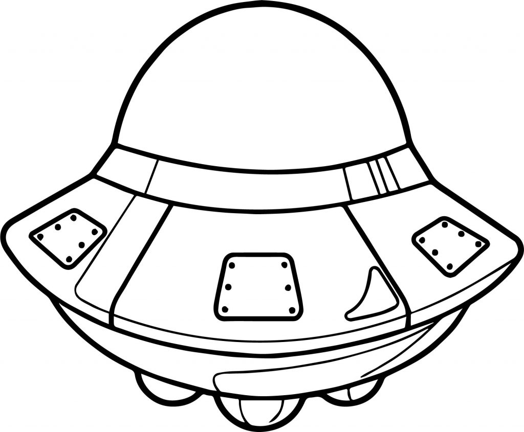 Astronaut Space Vehicle Coloring Page | Wecoloringpage.com