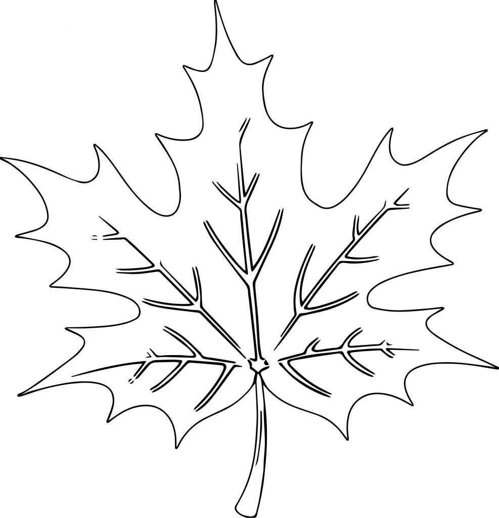 Autumn Scenery Coloring Page - Wecoloringpage.com