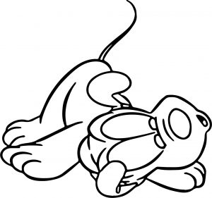 Baby Pluto What Coloring Page