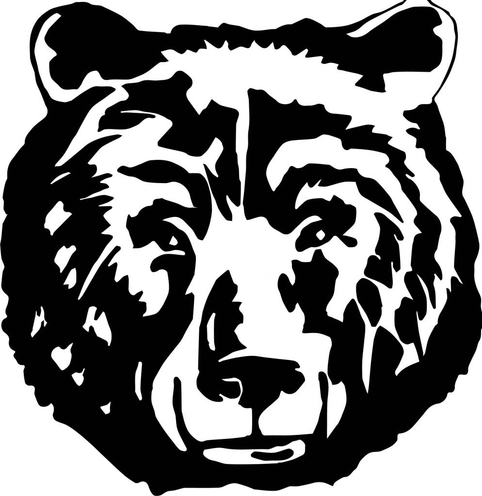 Bear Black Face Coloring Page - Wecoloringpage.com