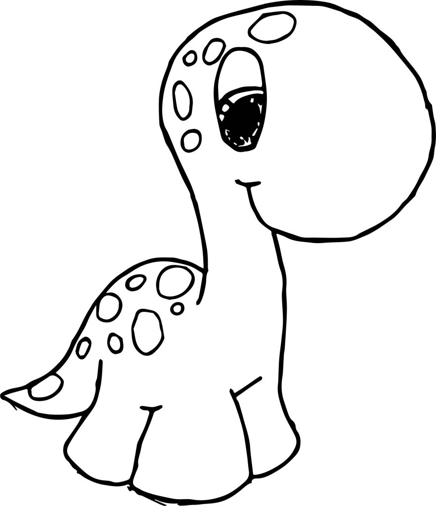 Cute Dinosaurs Go Coloring Page - Wecoloringpage.com