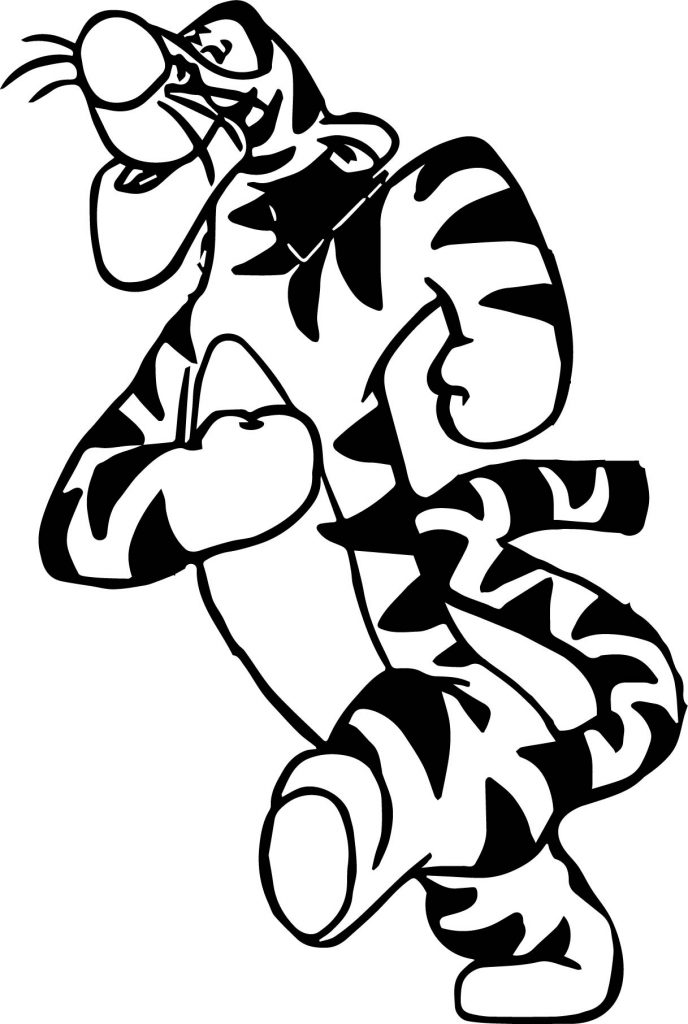 Successful Tigger Coloring Page - Wecoloringpage.com