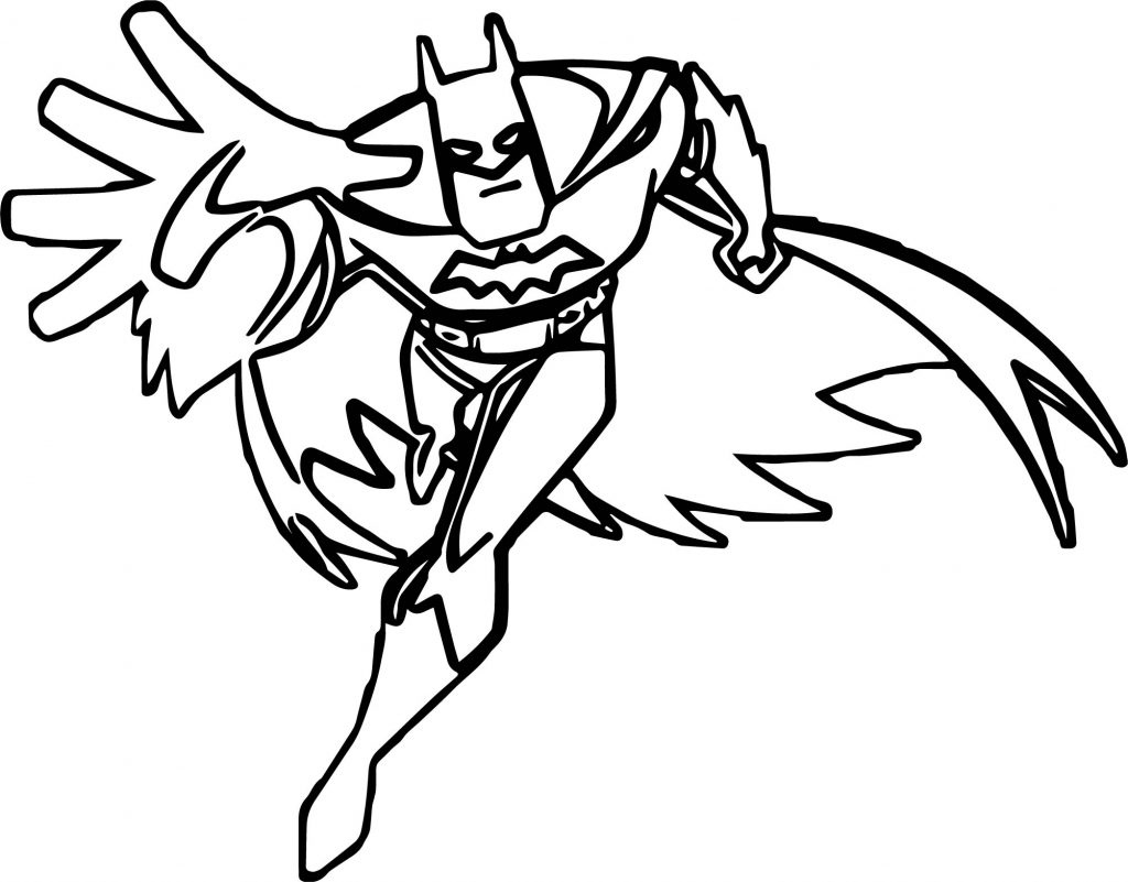 Batman Catch Coloring Page - Wecoloringpage.com