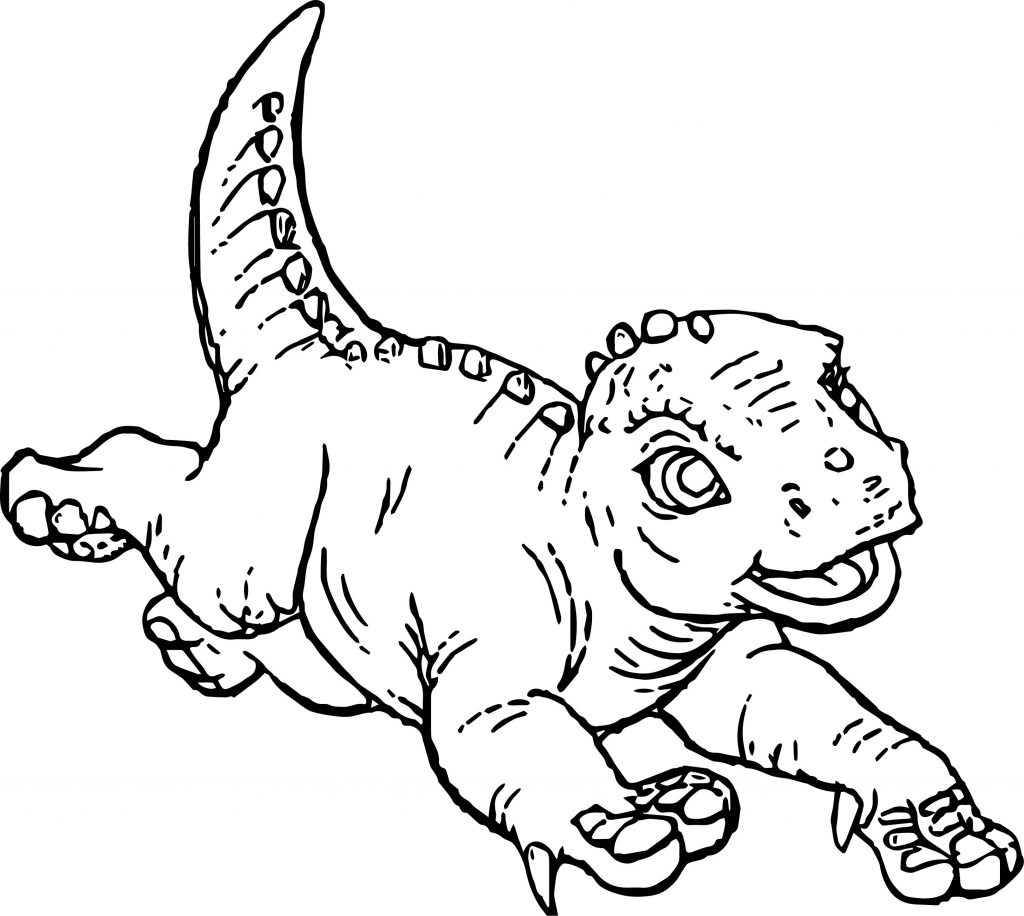 Disney Alad Dinosaur Coloring Page | Wecoloringpage.com