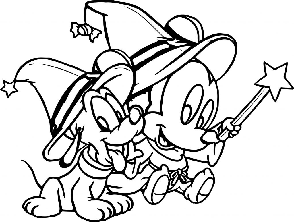 Baby Pluto Coloring Pages | Wecoloringpage.com