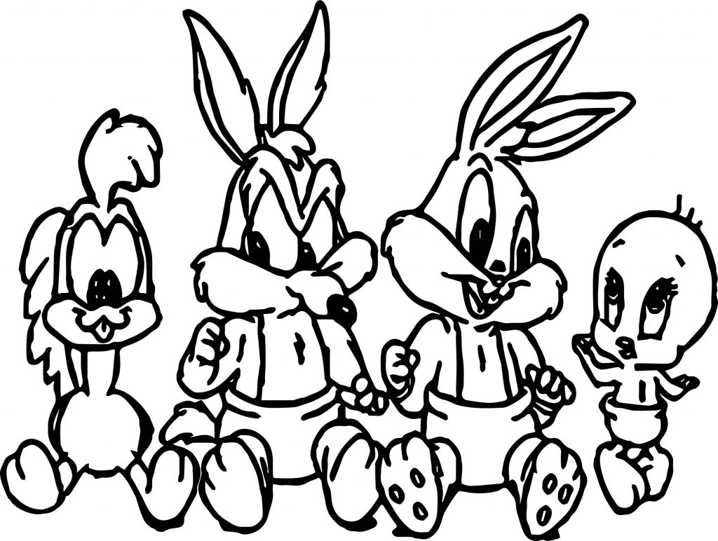 Looney Tunes Picture Coloring Page - Wecoloringpage.com