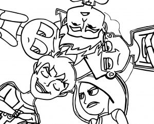 Team Teen Color Coloring Page