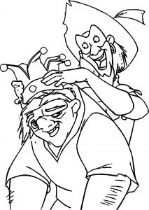 The Hunchback Of Notre Dame Clop King Coloring Page