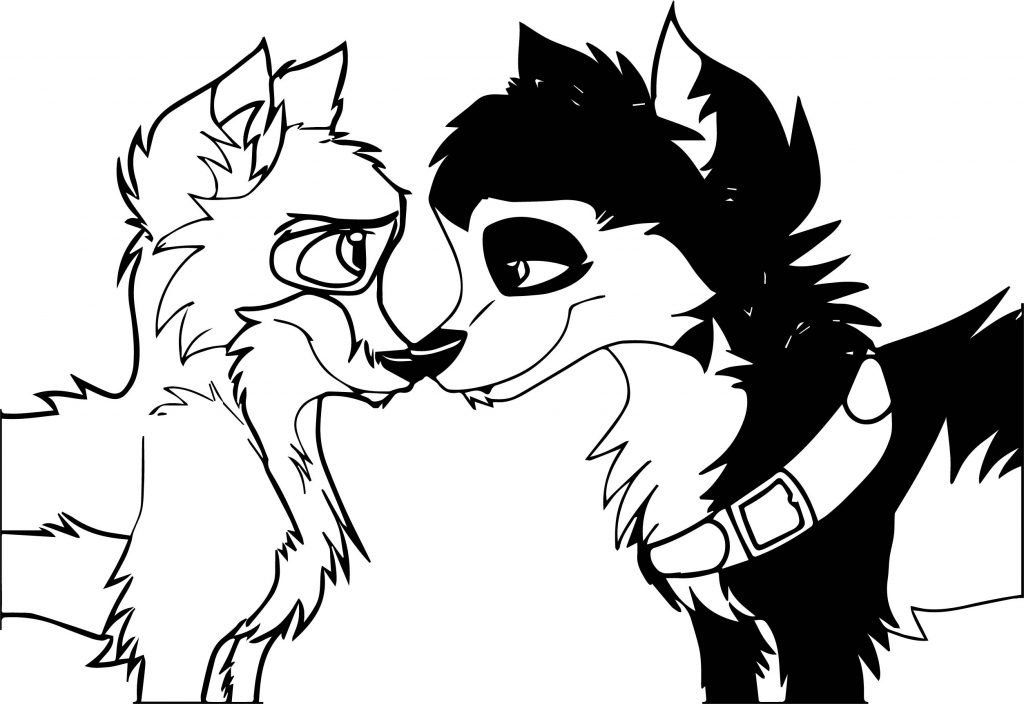 Balto And Steele Nose Wolf Coloring Page - Wecoloringpage.com