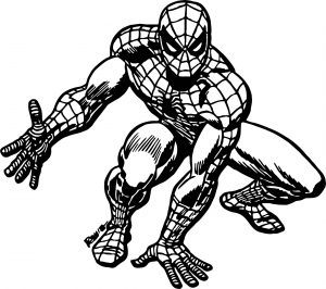 Spider Man Romita Spider Man Coloring Page