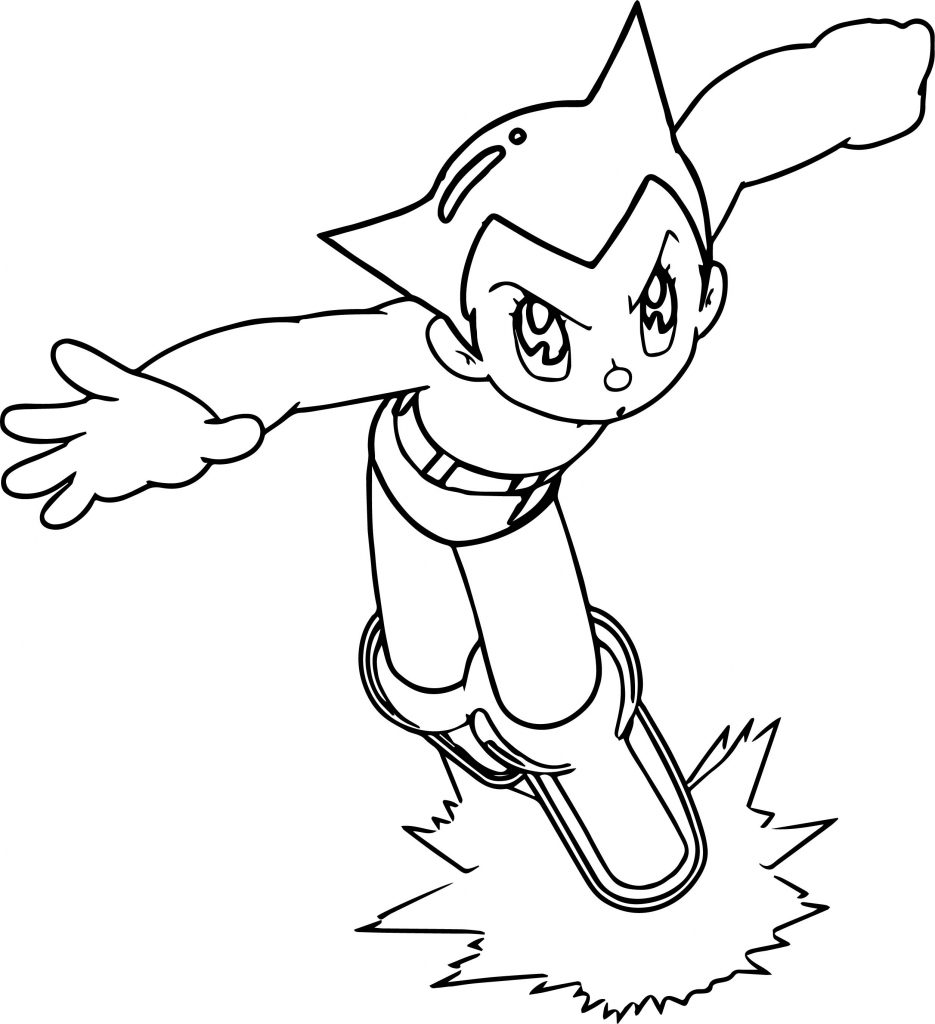 Astro Boy Image Coloring Page - Wecoloringpage.com