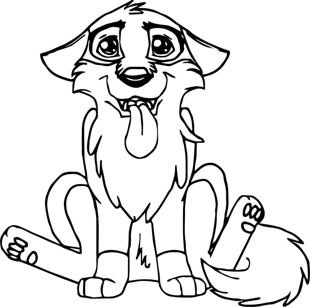 Balto Puppy Wolf Coloring Page - Wecoloringpage.com