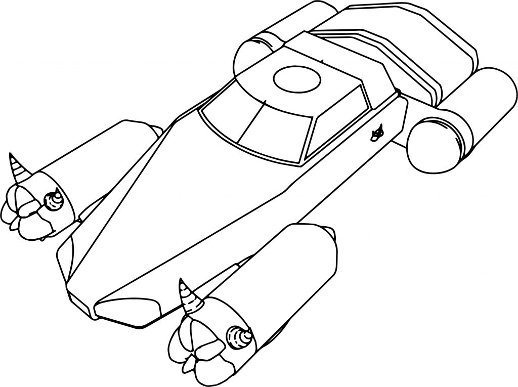 Inspector Gadget Dr Claws Madmobile Jet Sub Coloring Page