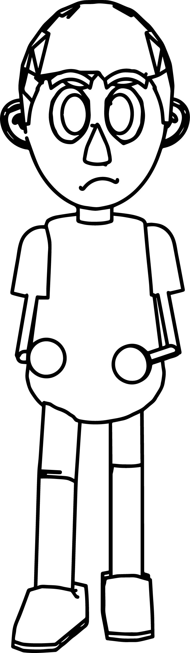 Jackson Child Coloring Page