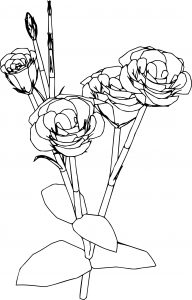 Just Flower Coloring Page