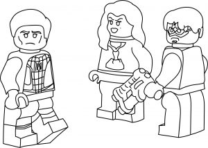 Spider Man Girl Bad Man People Coloring Page