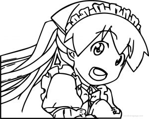 Squid Girl Princess Coloring Page