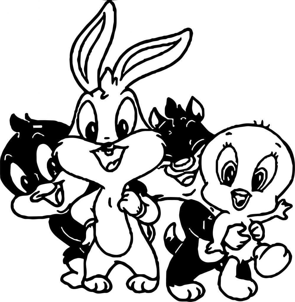 Baby Looney Tunes Coloring Pages - Wecoloringpage.com