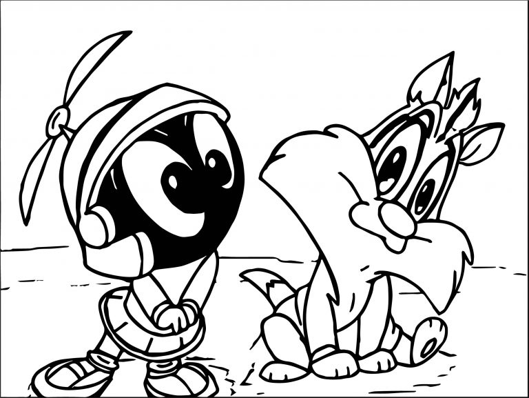 Baby Looney Tunes Coloring Page | Wecoloringpage.com