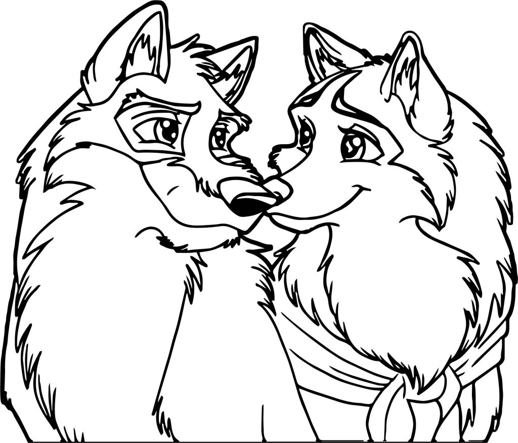 Wip Balto And Jenna Coloring Page | Wecoloringpage.com