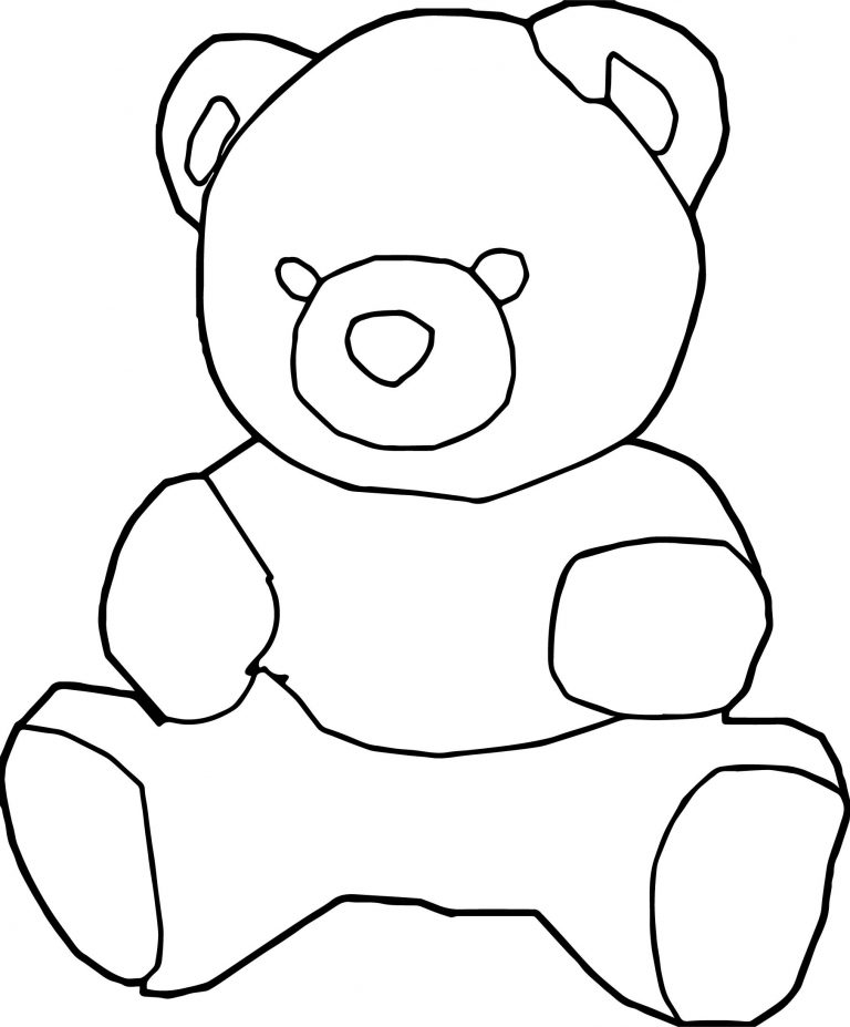 Animal Bear Coloring Page - Wecoloringpage.com