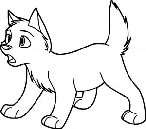 Balto Wolf Kid Coloring Page