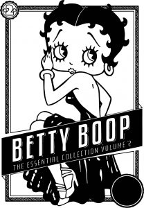 Betty Boop Essential Coloring Page