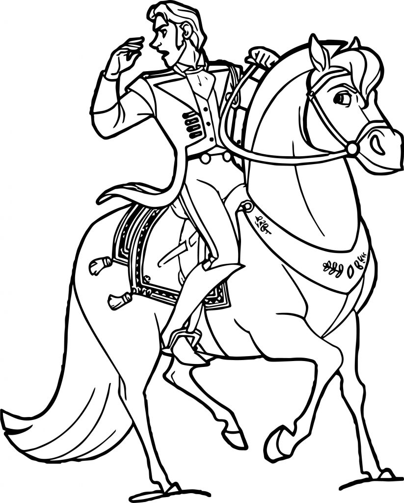 Hans Horse Coloring Page | Wecoloringpage.com