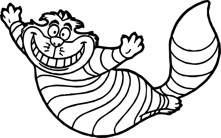 Jump Cat Coloring Page - Wecoloringpage.com