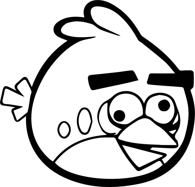 Kooky Purple Bird Custom And Angry Birds Coloring Page – Wecoloringpage.com