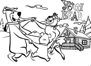 Most Bear Family Coloring Page