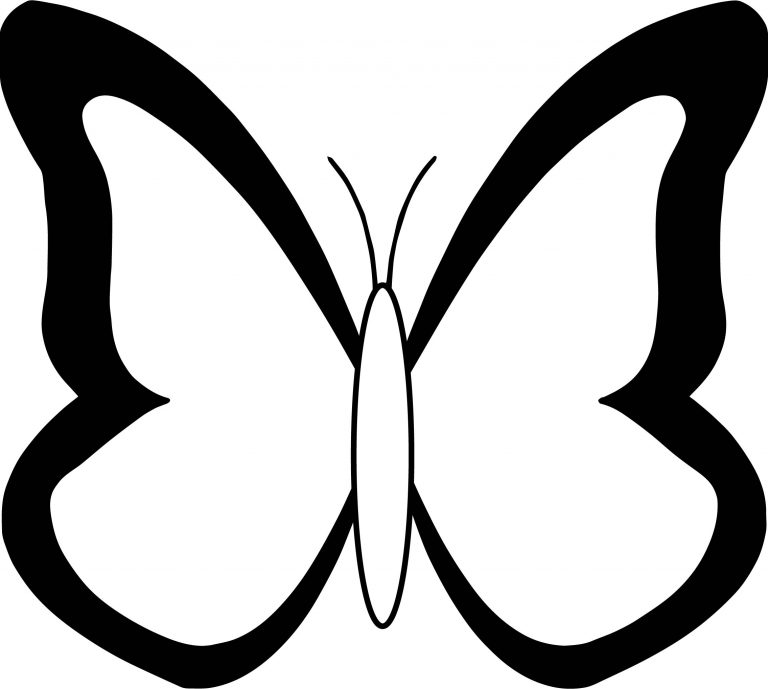 Style Butterfly Coloring Page - Wecoloringpage.com