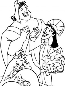 The Emperor New Groove Disney Castle Toy Coloring Pages