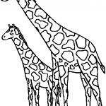 Kids Giraffe Coloring Page – Wecoloringpage.com