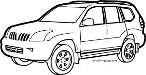 Car Jeep Coloring Pages