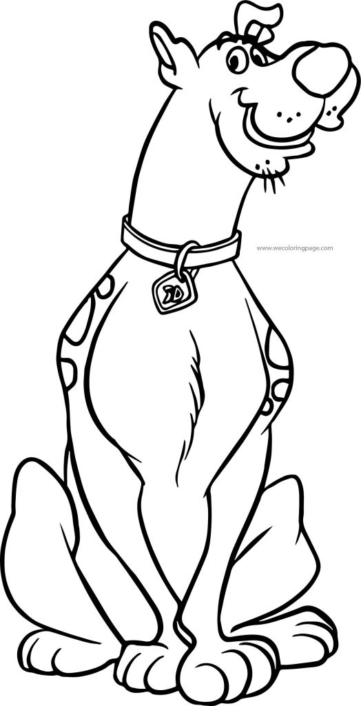 How To Draw Scooby Doo Coloring Page - Wecoloringpage.com