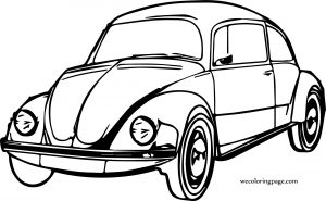Out Car Coloring Page