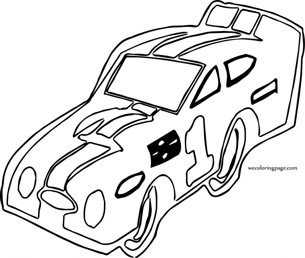 Outline Sport Car Coloring Page - Wecoloringpage.com