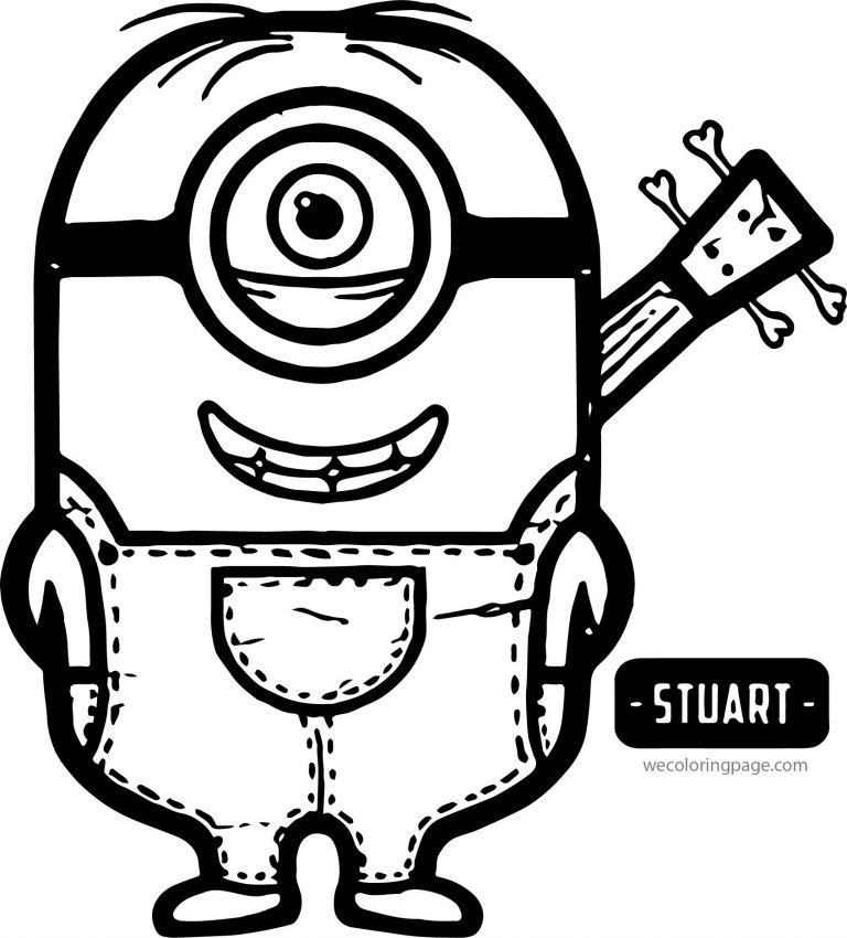 Stuart Minions Coloring Page Wecoloringpage The Best Porn Website 3208