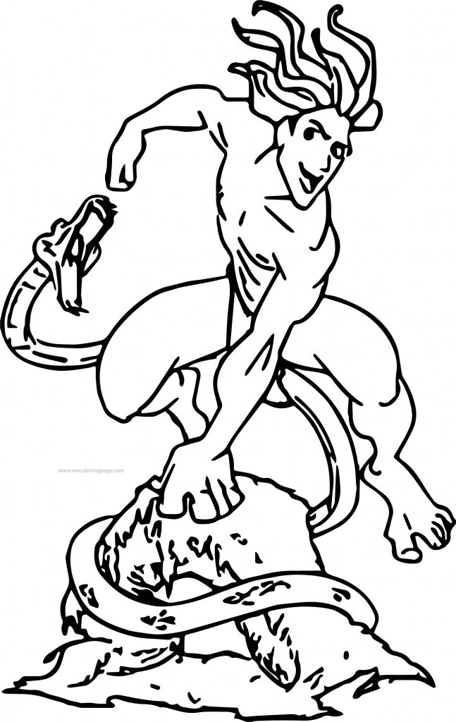 Tarzan Snake Coloring Page - Wecoloringpage.com